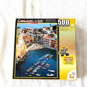 NEW ColorLuxe 500 Pc. Unique Shaped Pieces "Italy" 2011 Puzzle